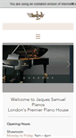 Mobile Screenshot of jspianos.com